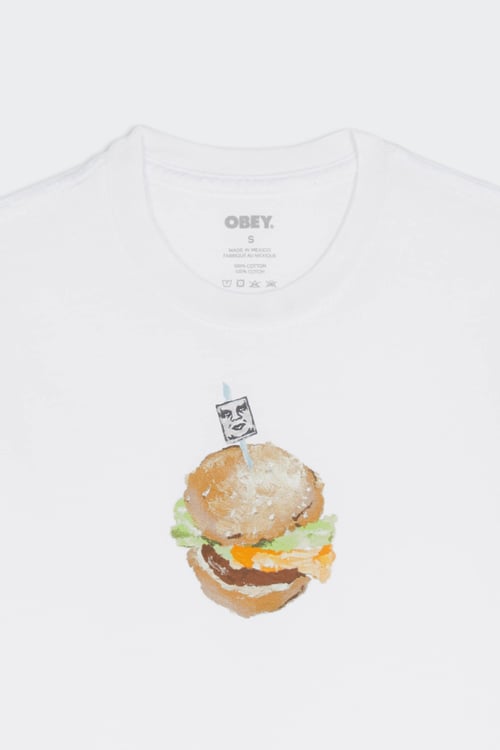 OBEY T-shirt Blanc
