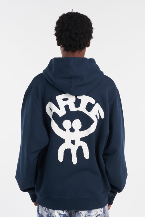 ARTE ANTWERP Hoodie Bleu