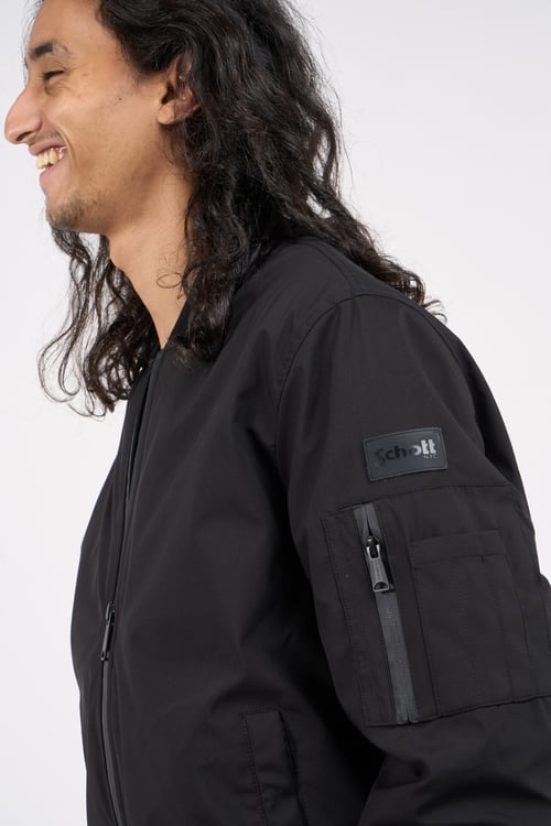 SCHOTT Bomber jacket Black