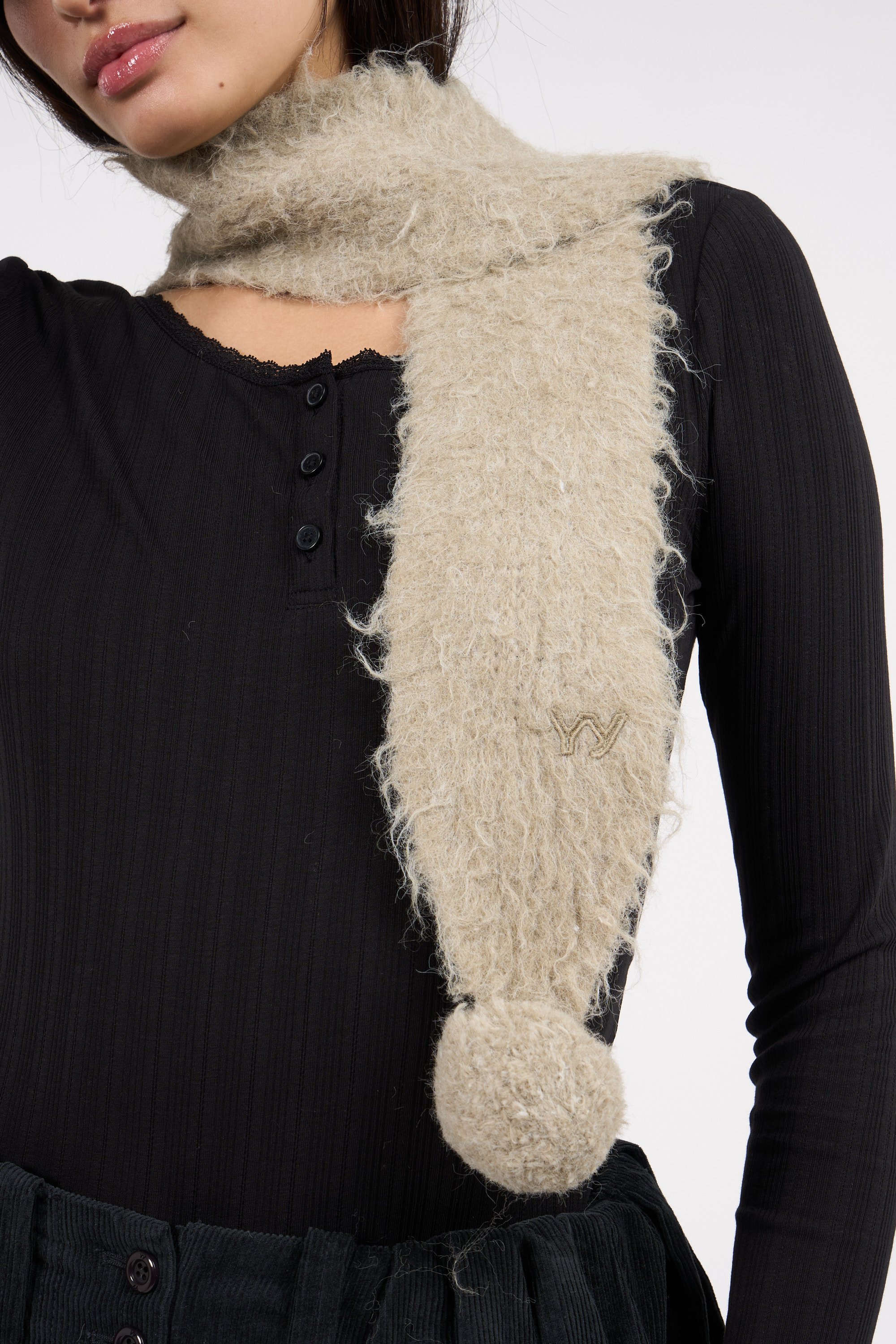 Echarpe OPEN YY Beige