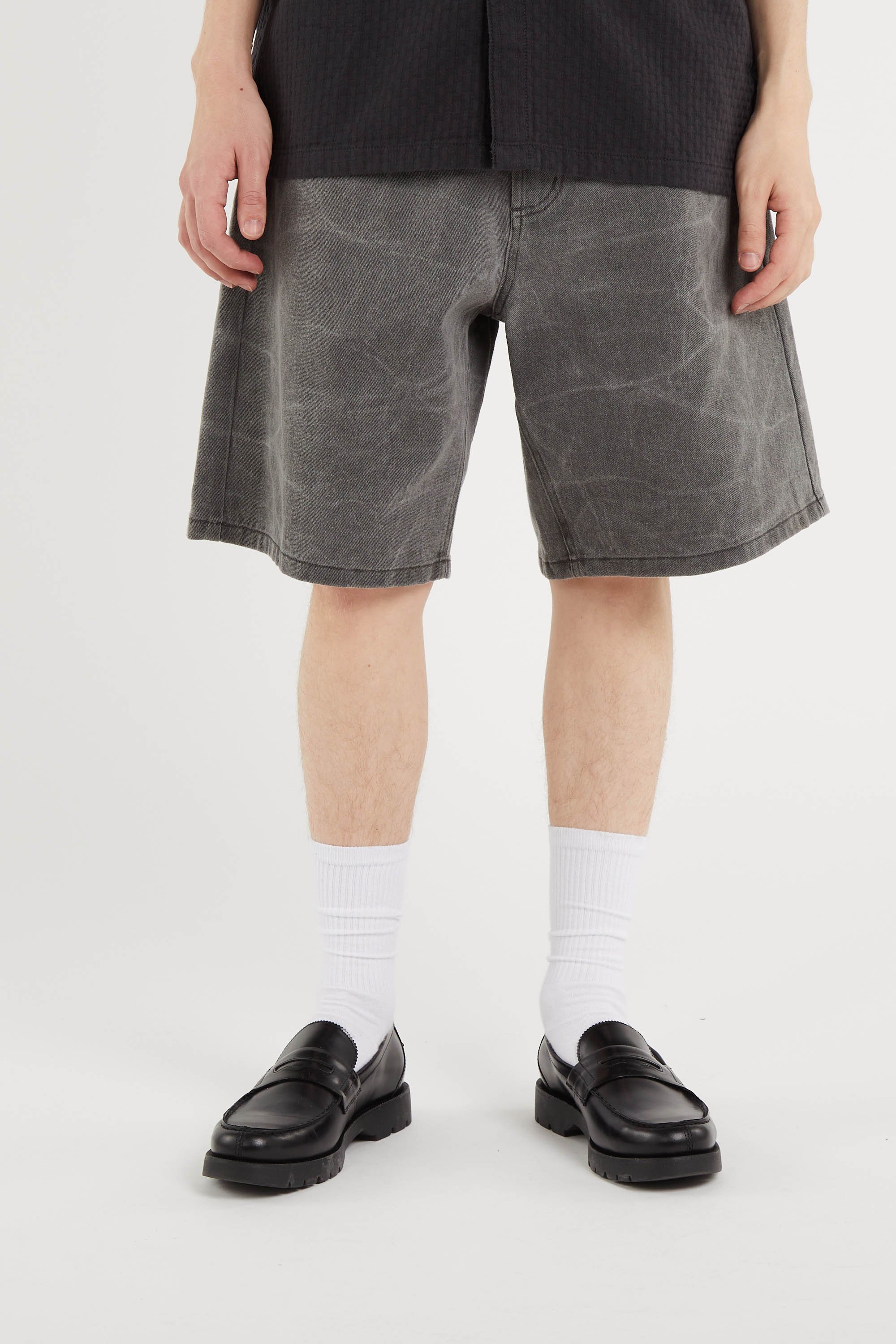 Short en jean  | Noir OBEY Homme