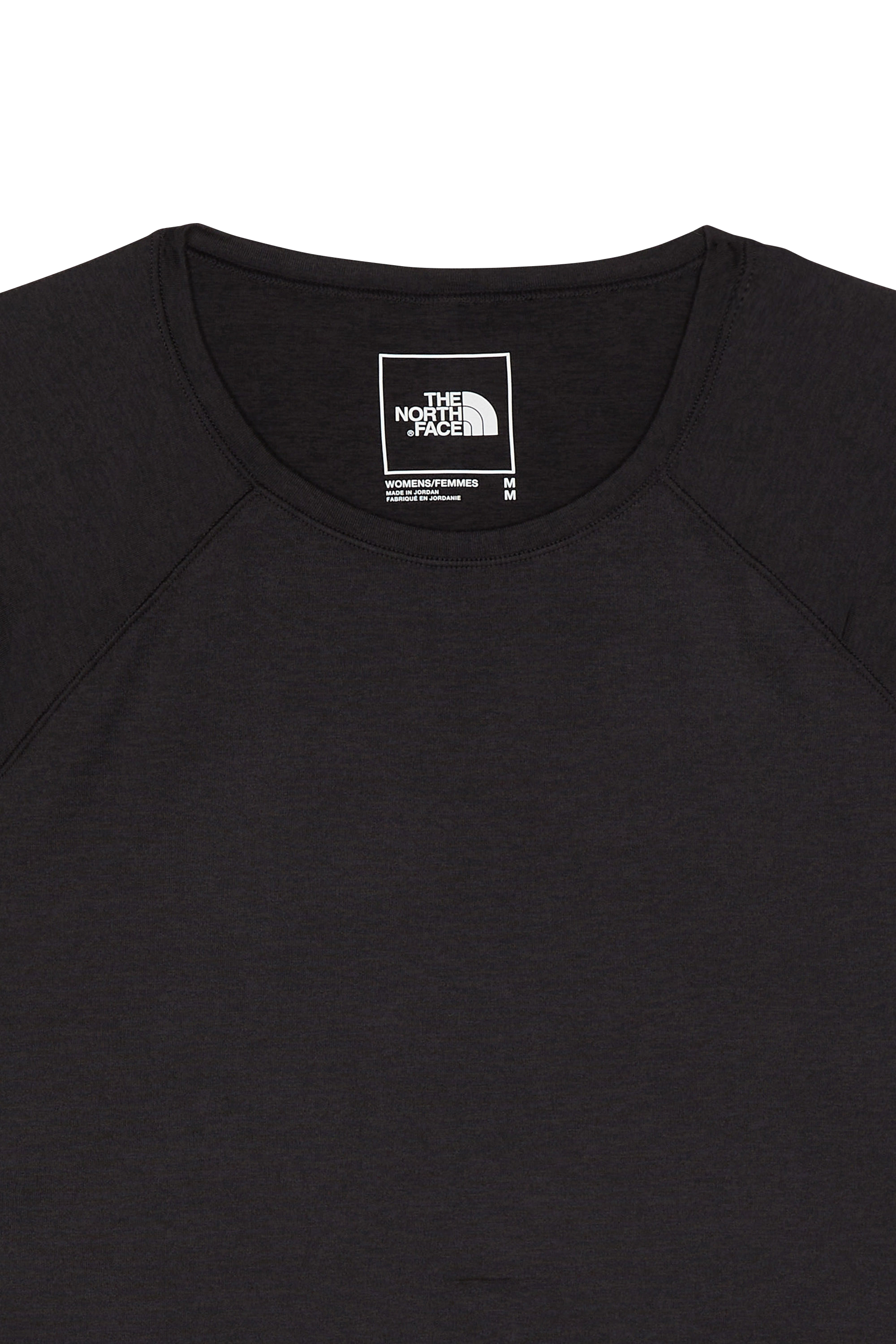 Regular-fit round-neck cotton T-shirt | Black THE NORTH FACE Men