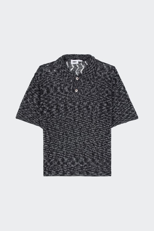 OBEY Polo Noir