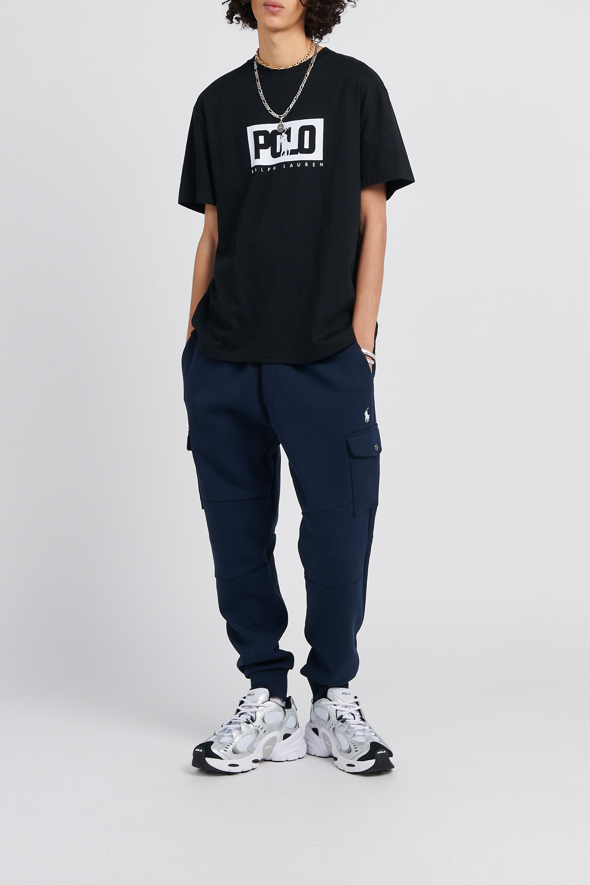 Straight leg pants POLO RALPH LAUREN Blue