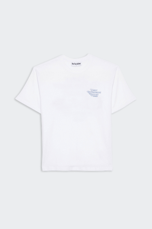 ON VACATION T-shirt  Blanc