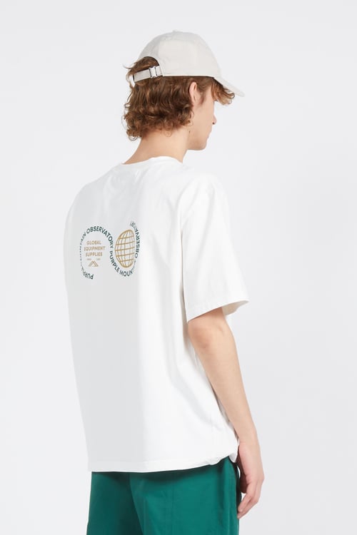 PURPLE MOUNTAIN OBSERVATORY T-shirt Blanc