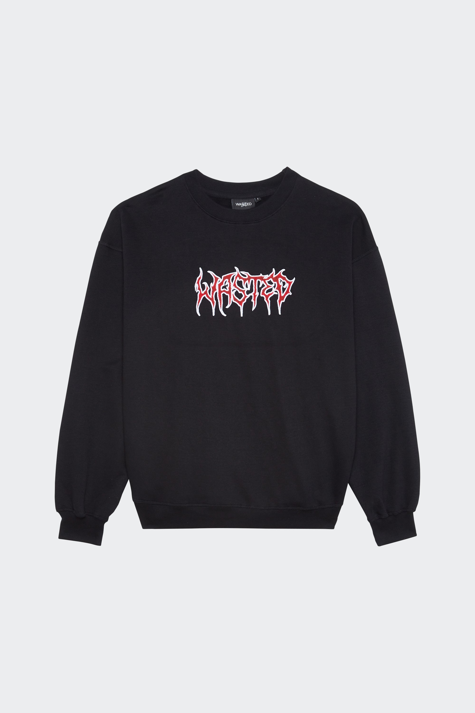 Sweatshirt | Black by WASTED Sweatshirt Black