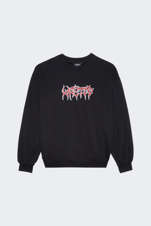 WASTED Sweatshirt Noir