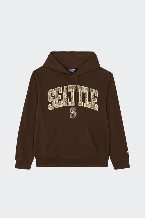 NEW ERA Hoodie Marron