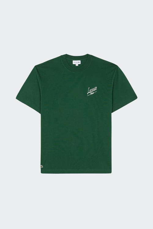 LACOSTE T-shirt Vert