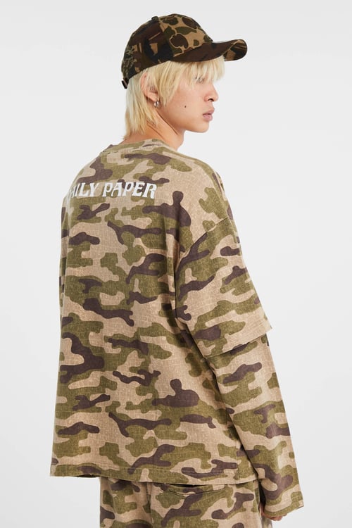 DAILY PAPER T-shirt  Kaki