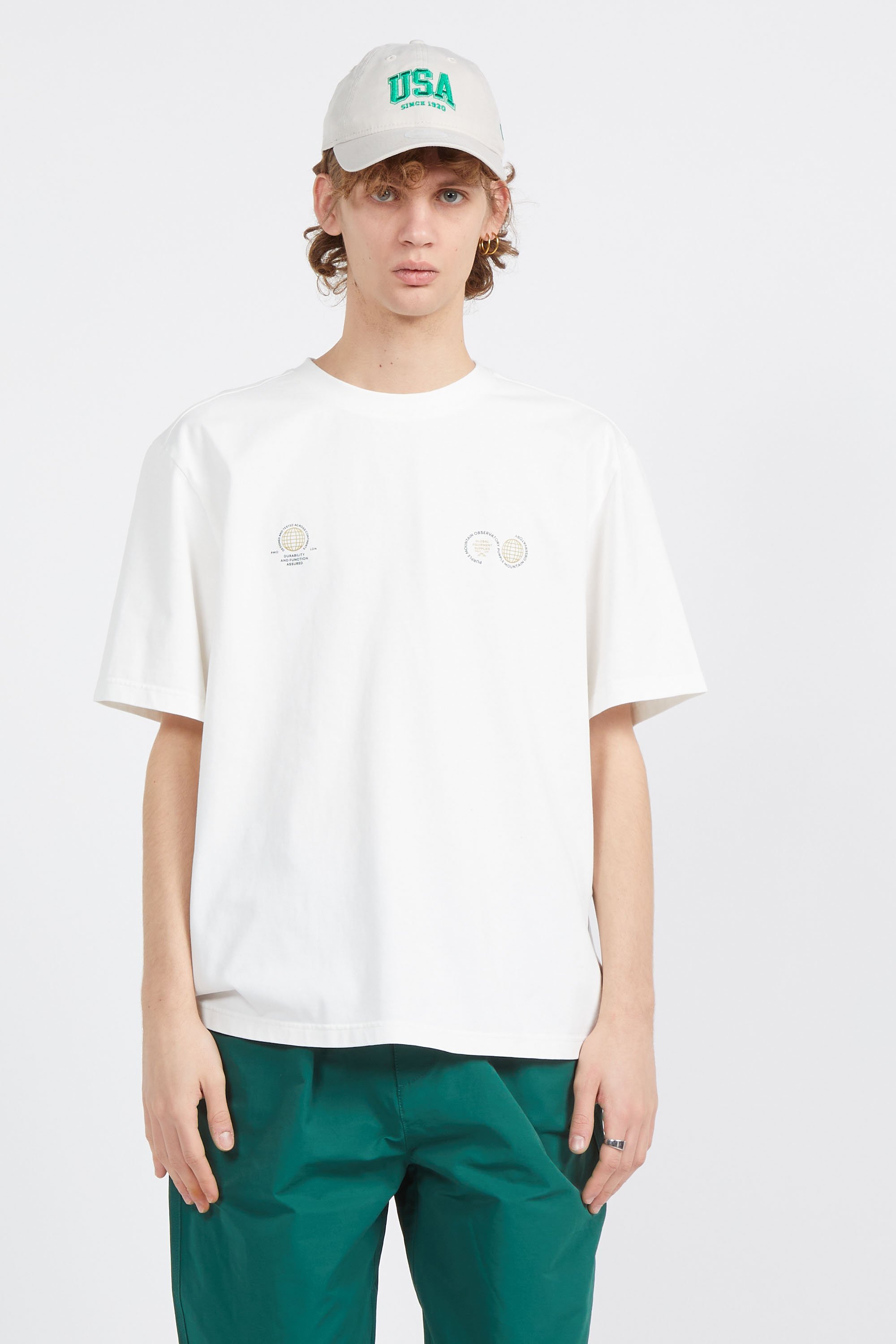 T-shirt | White by PURPLE MOUNTAIN OBSERVATORY T-shirt White