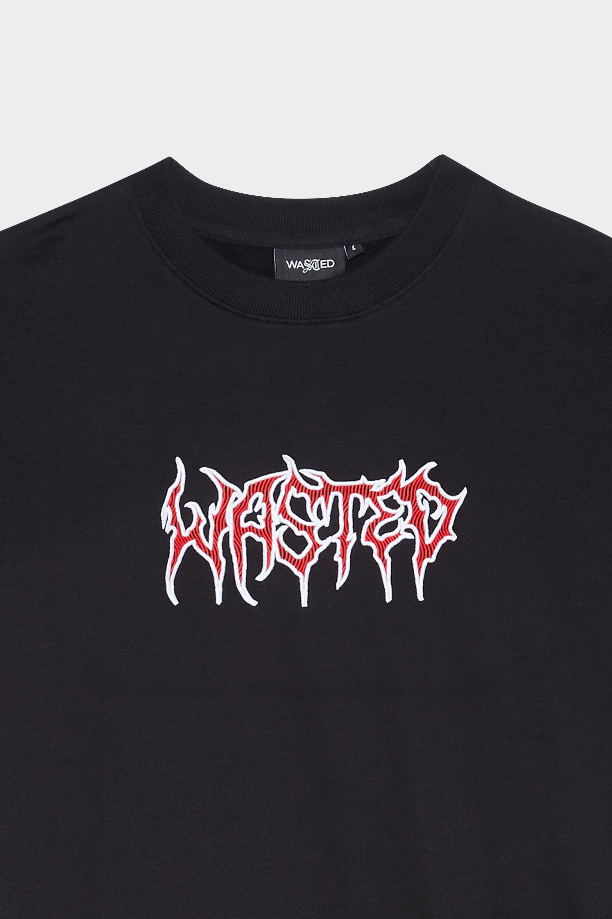 Sweatshirt | Black by WASTED Sweatshirt Black