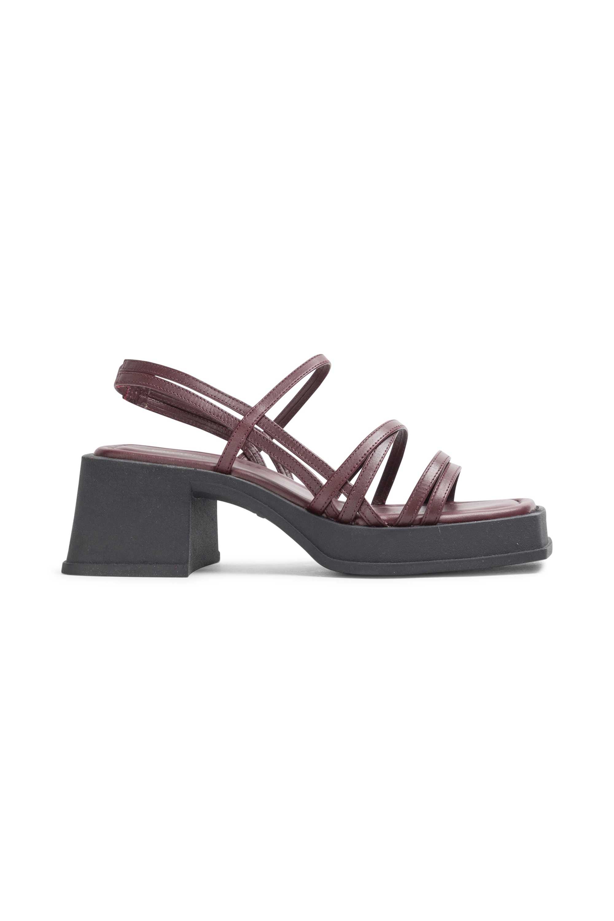 Sandales hautes Rouge