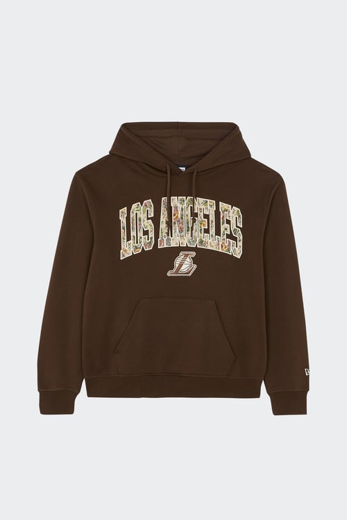 NEW ERA Hoodie Marron