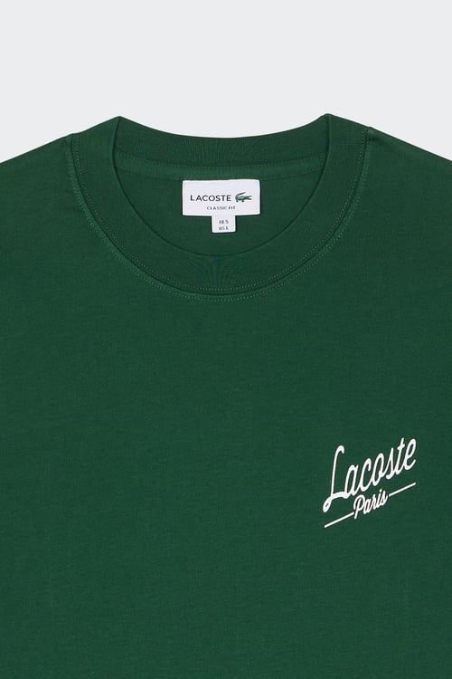 LACOSTE T-shirt Vert