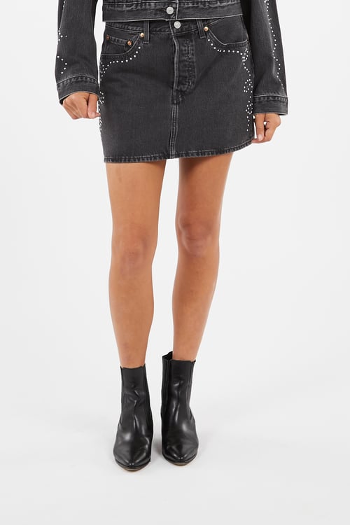 LEVI'S Jupe  Noir