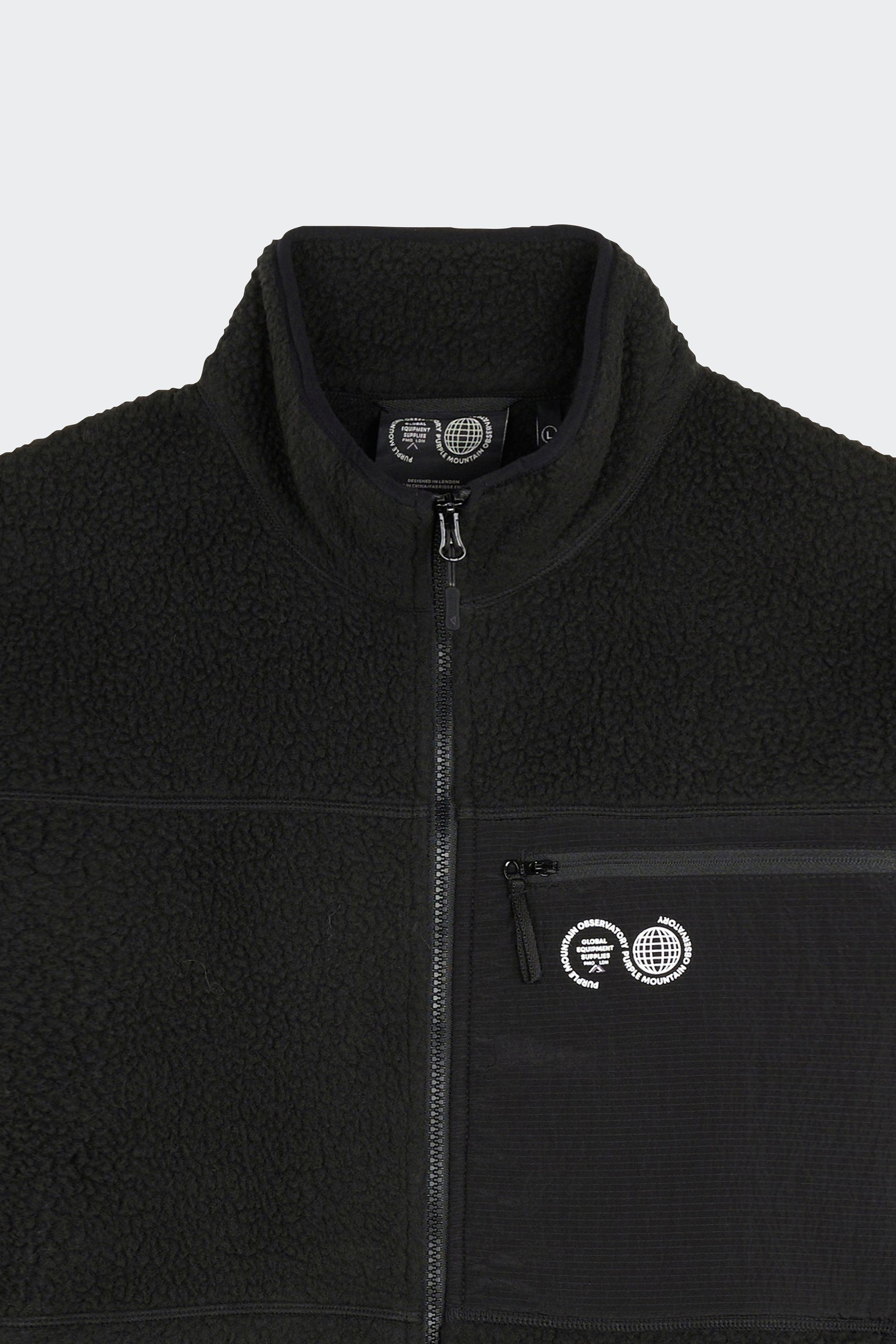 Fleece | Black by PURPLE MOUNTAIN OBSERVATORY Fleece Black