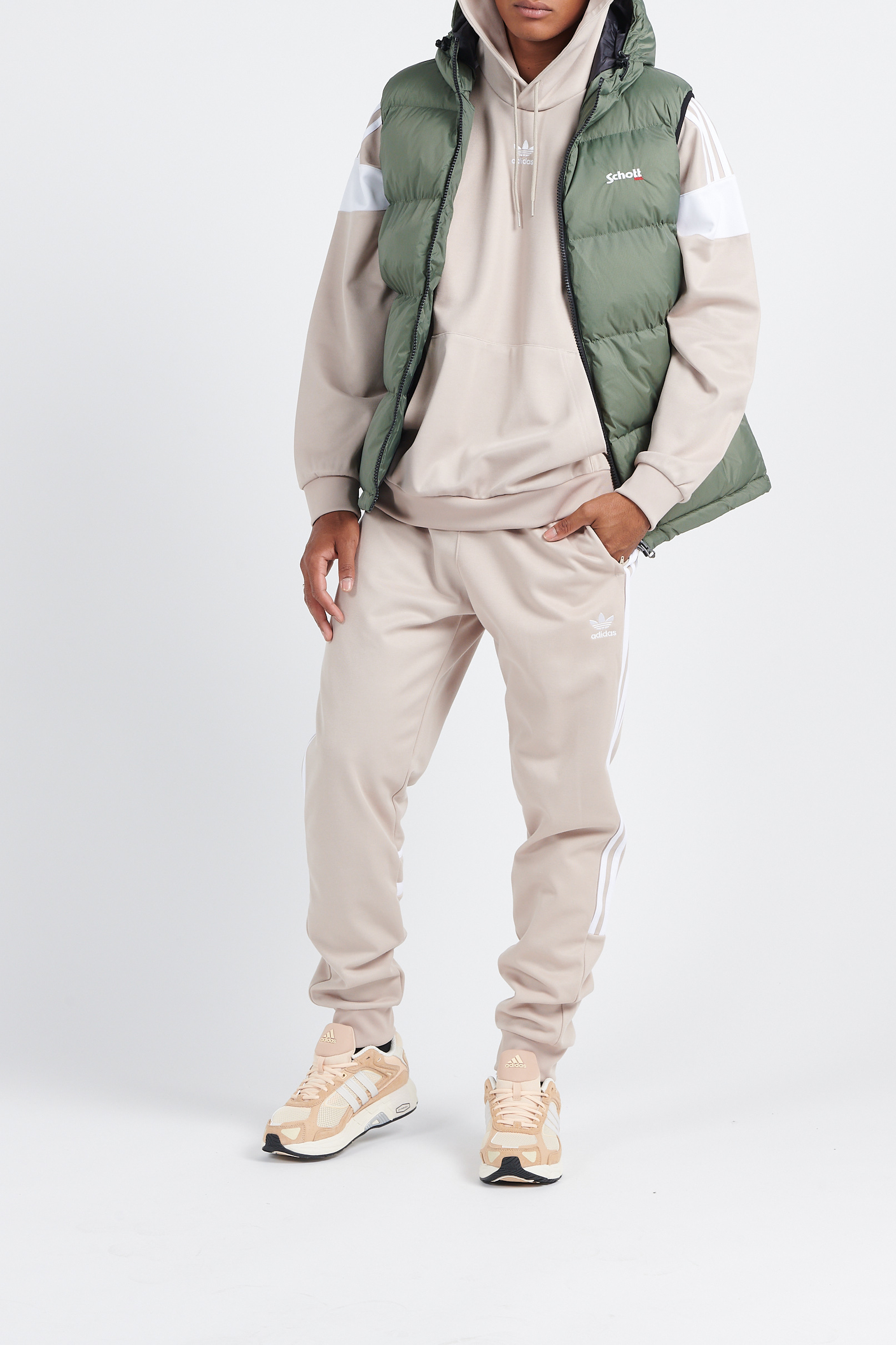 Doudoune sans manches | Vert SCHOTT Homme