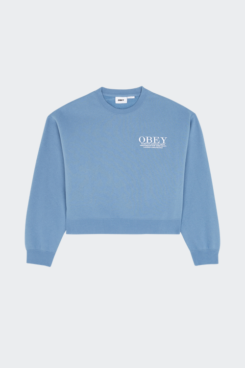 OBEY Sweatshirt  Bleu