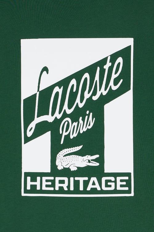 LACOSTE T-shirt Vert