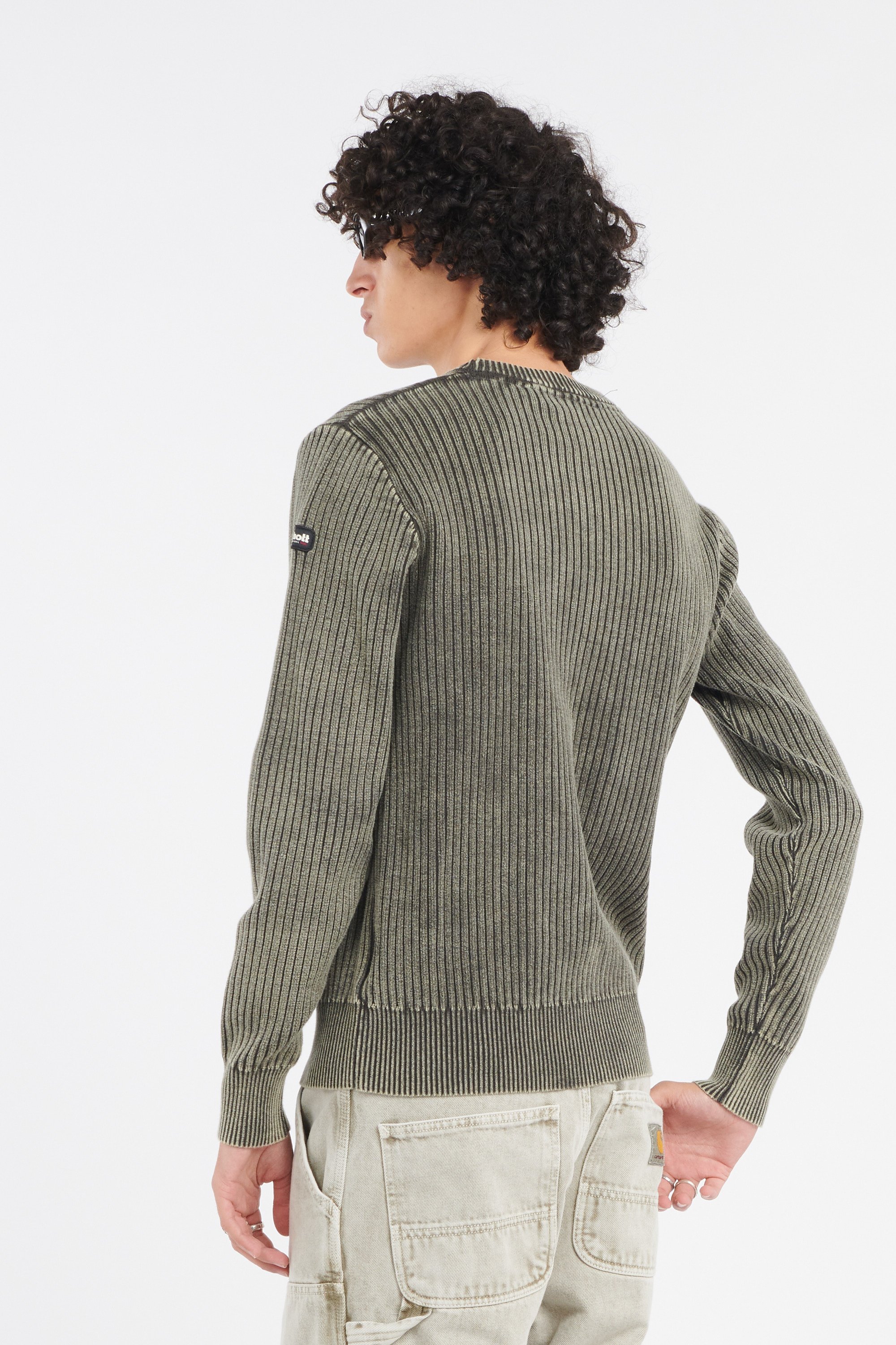 Sweater | Green by SCHOTT Sweater Green