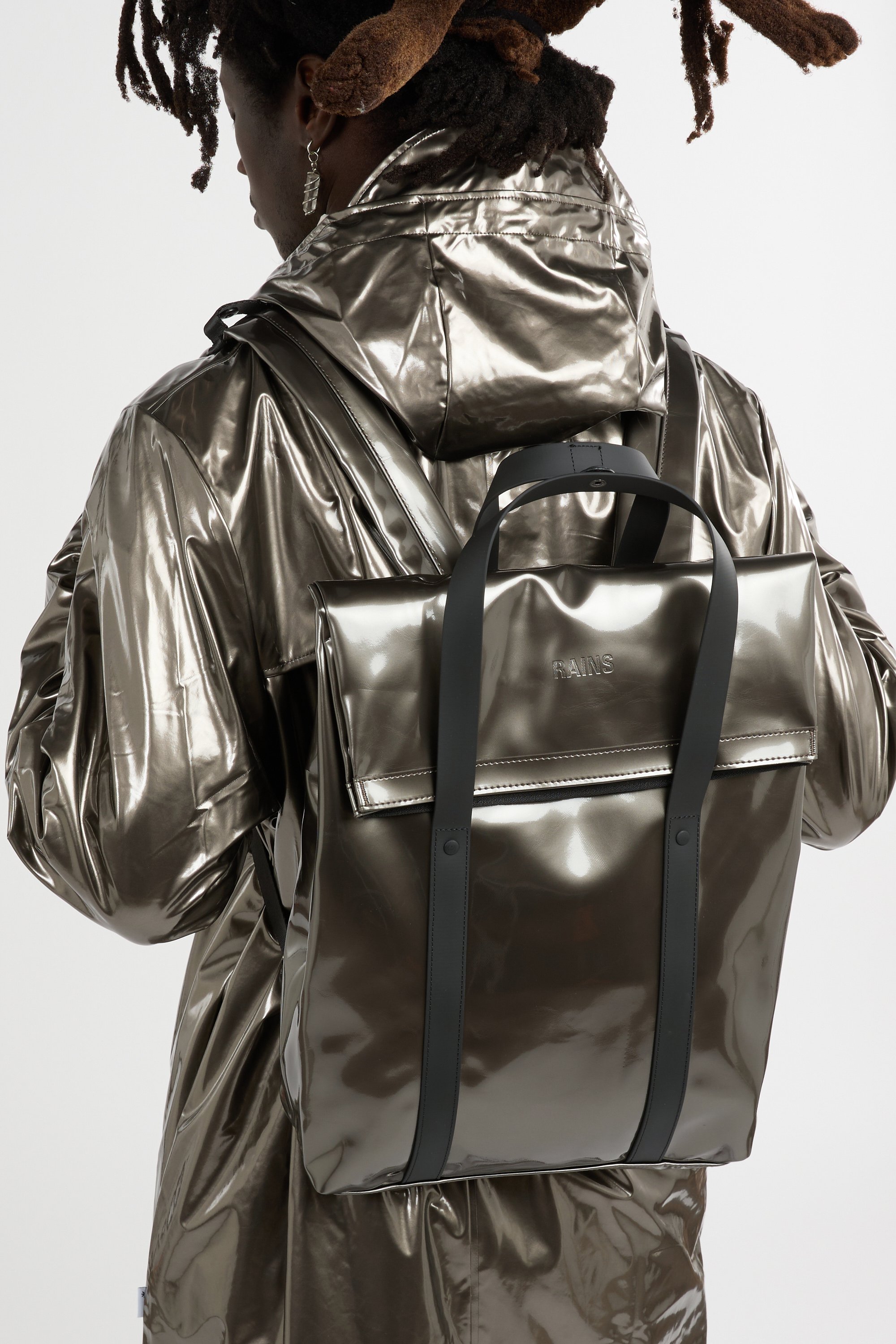 Austin backpack Silver