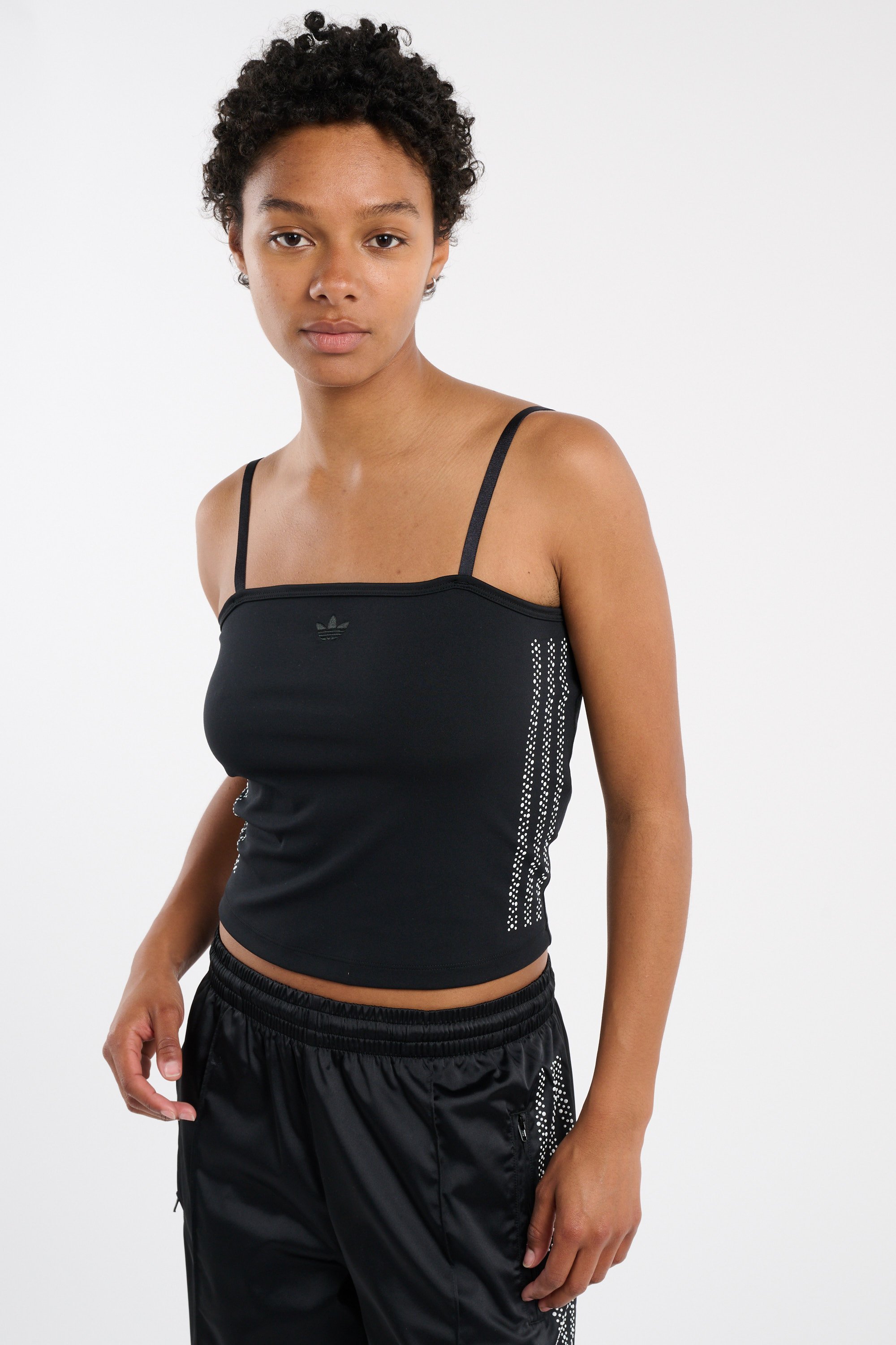 Crop top ADIDAS Noir