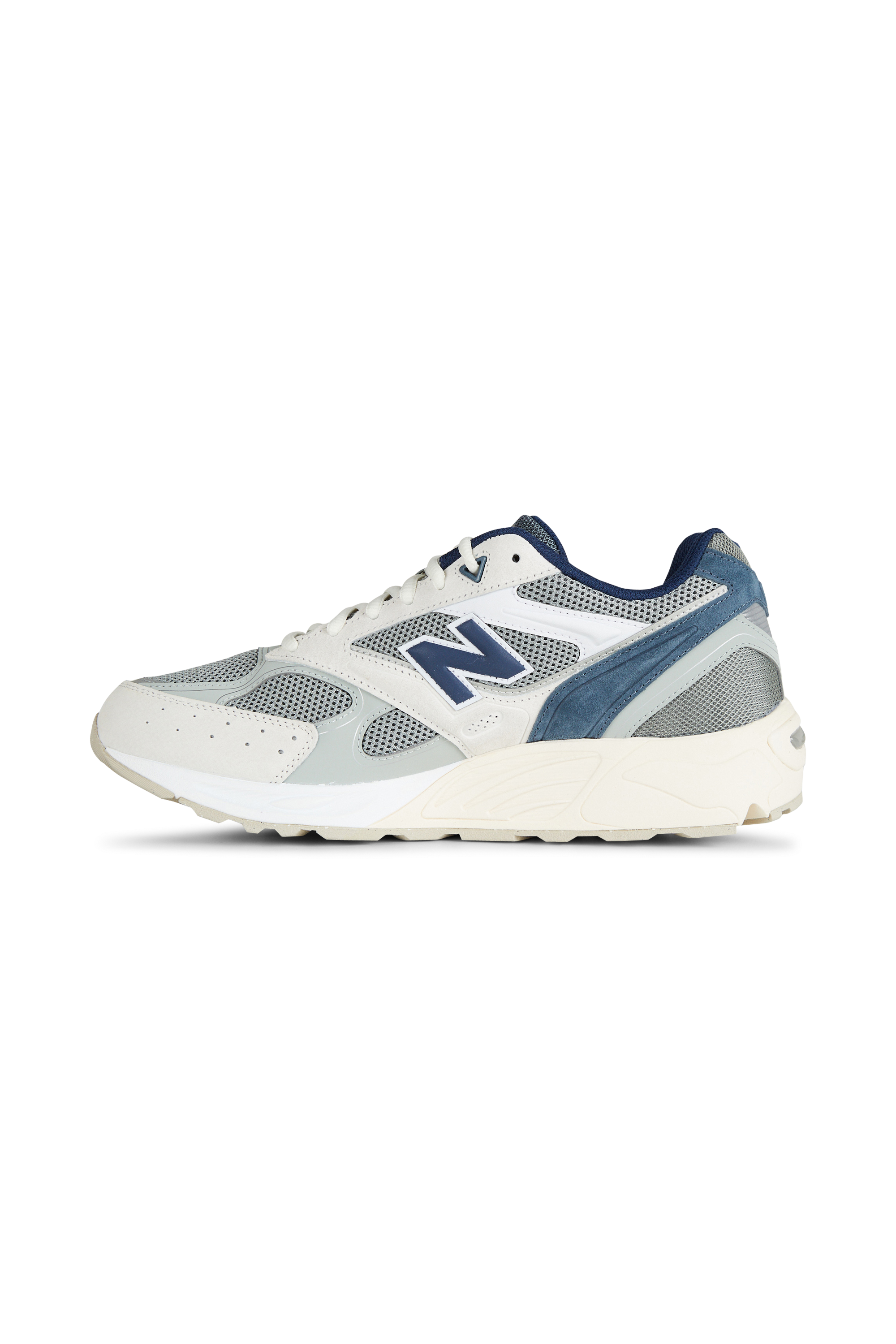 Men?s Storm 96 LO fabric and leather sneakers | Beige NEW BALANCE Men