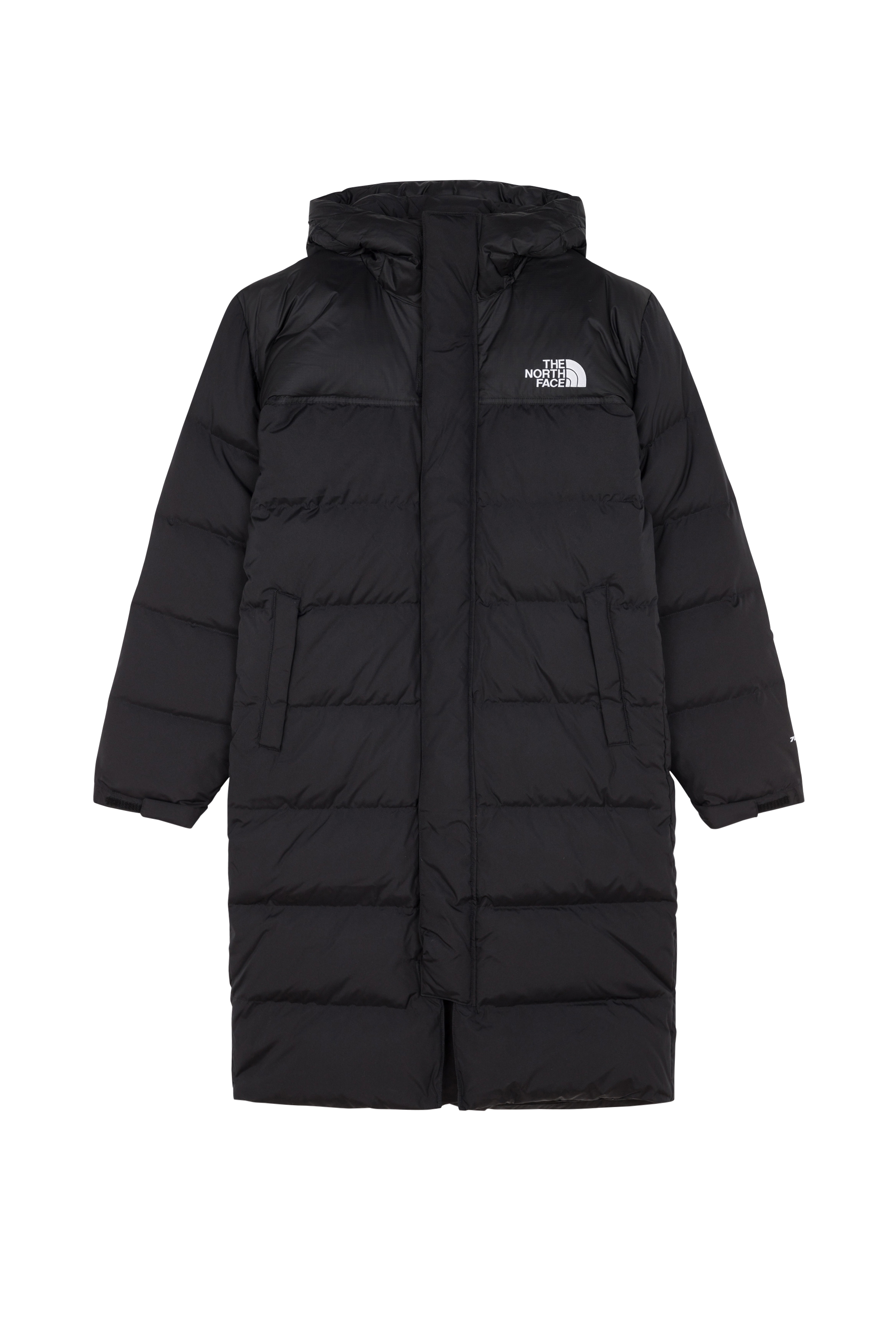 Lightweight quilted padded jacket with high neck Black