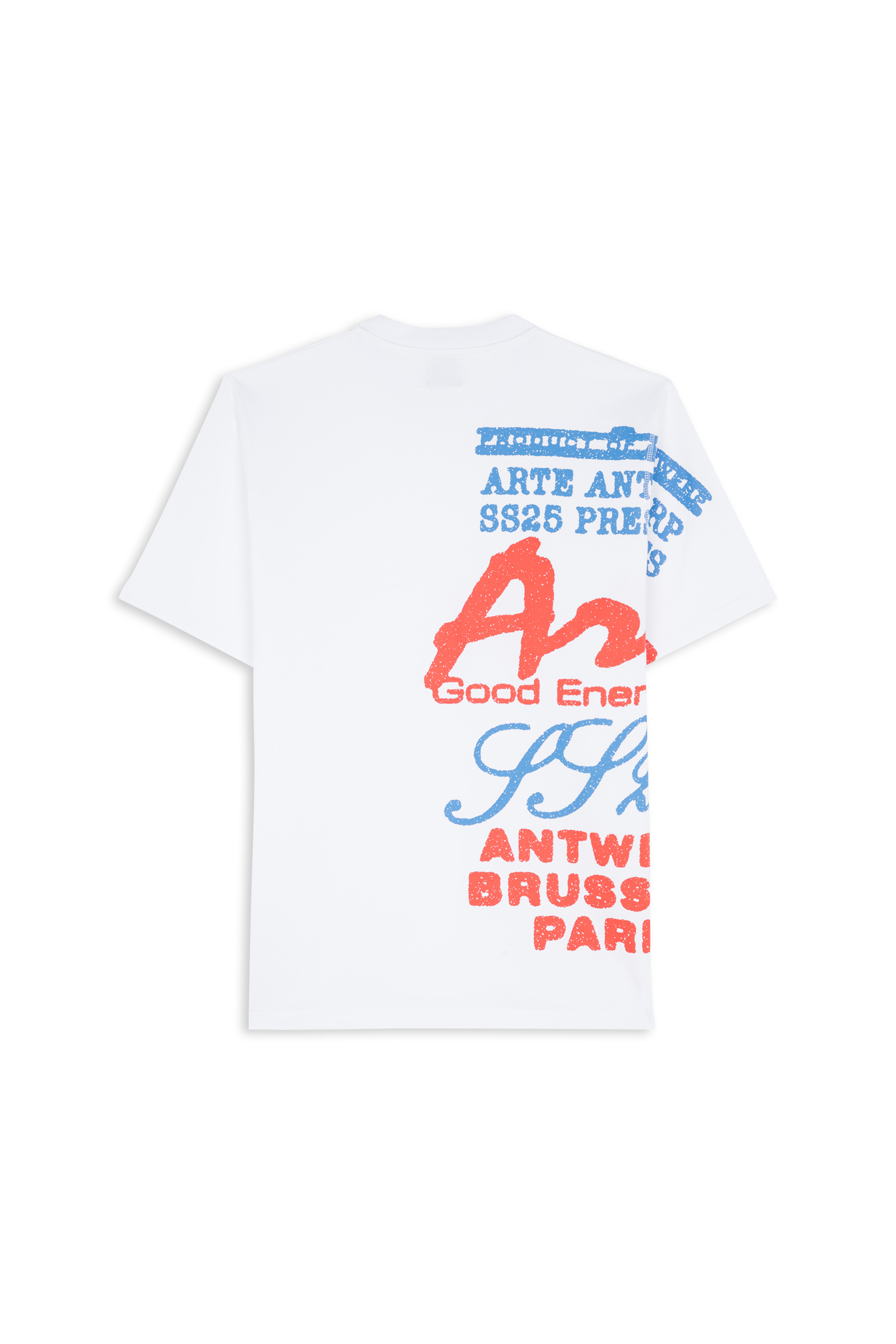 Regular-fit round-neck cotton T-shirt White