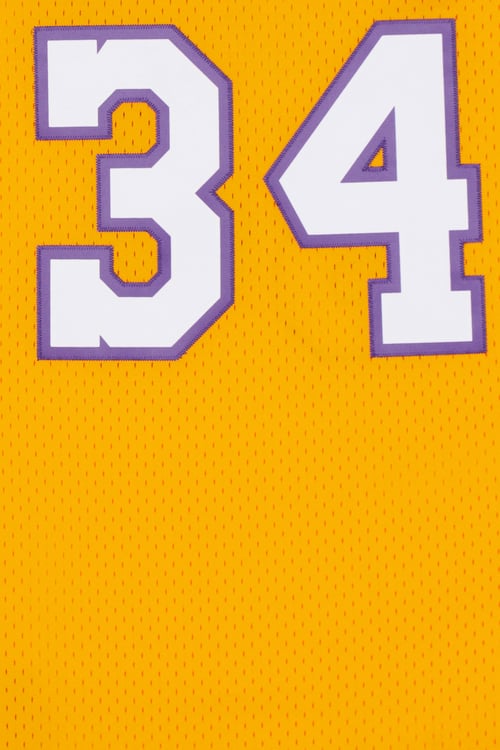 MITCHELL & NESS JERSEY Yellow