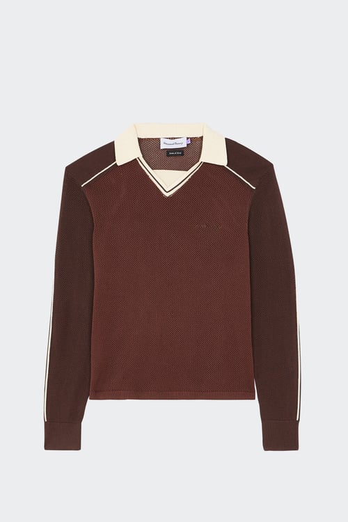 HOUSE OF SUNNY Pull Marron