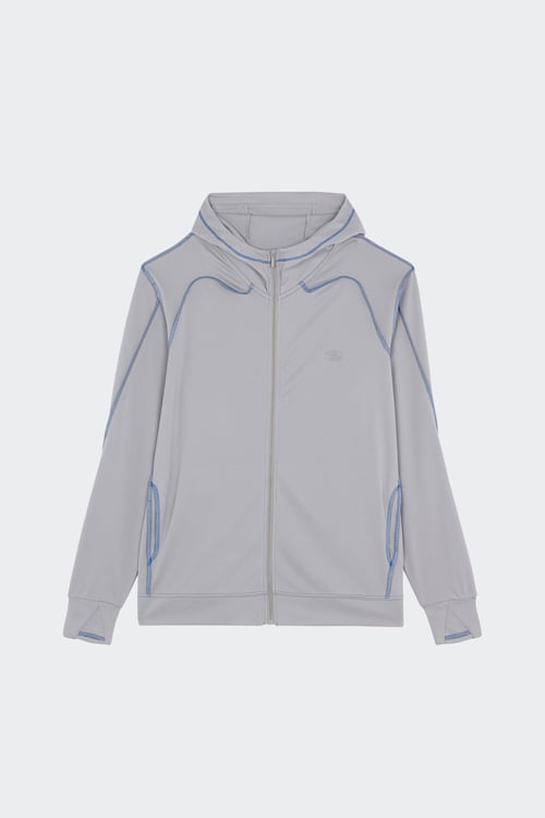SAN SAN GEAR Hoodie zippé Gris