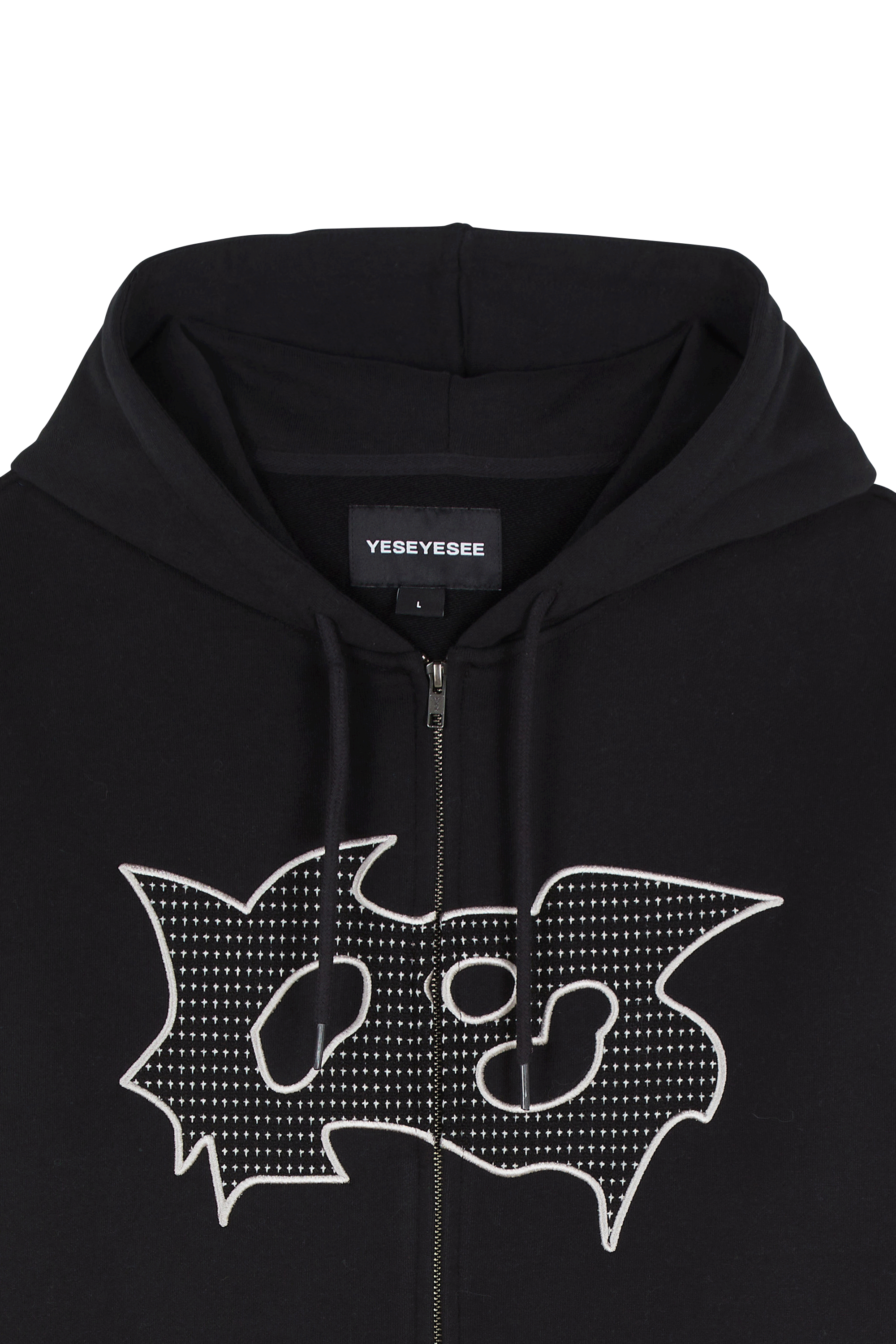 Hoodie zippé Noir