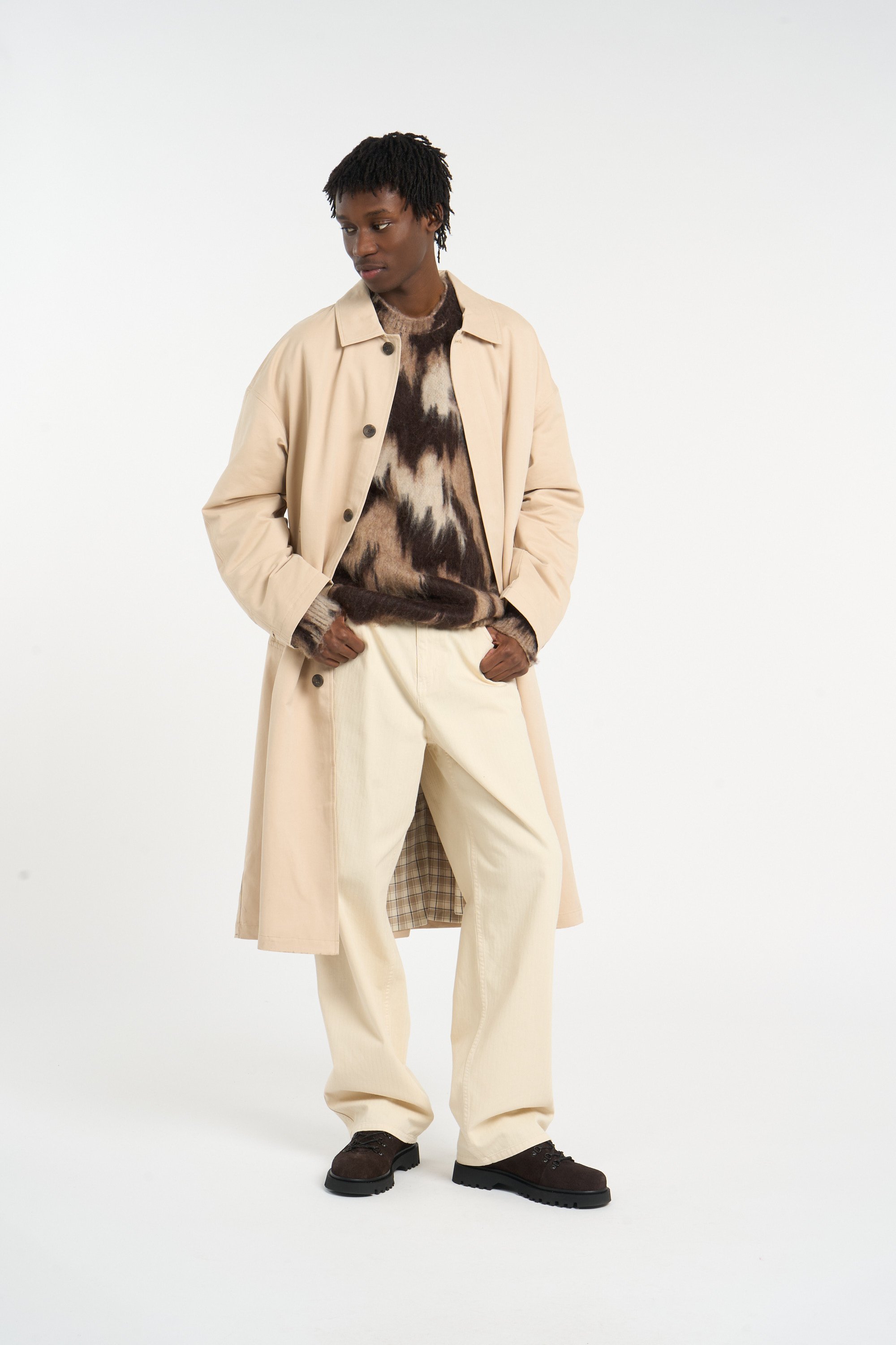 Manteau | Beige LES DEUX Homme