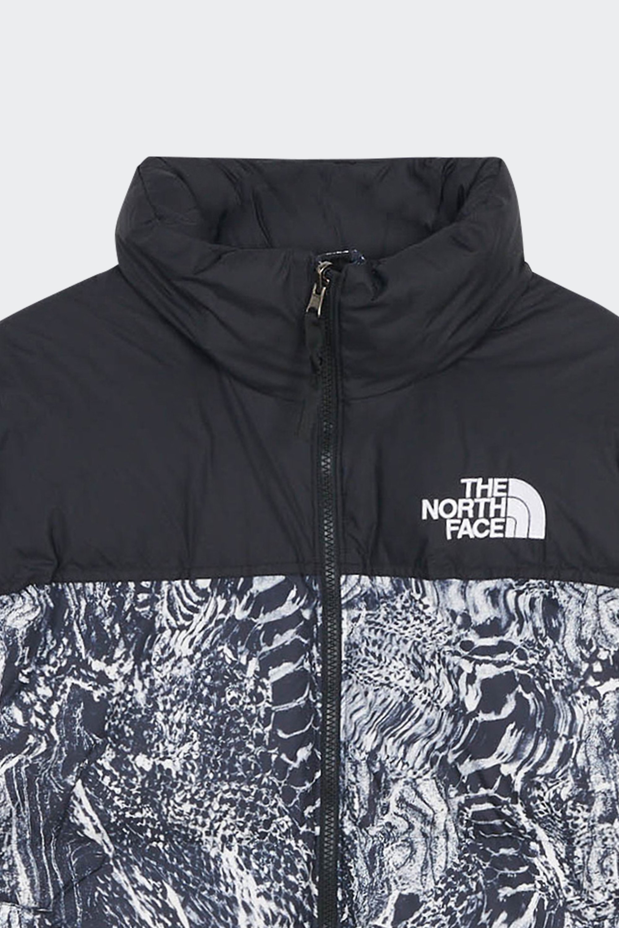 Lightweight quilted padded jacket with high neck | Black by THE NORTH FACE Lightweight quilted padded jacket with high neck Black