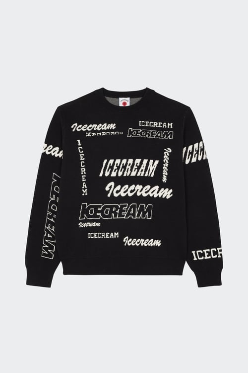 ICE CREAM Pull Noir