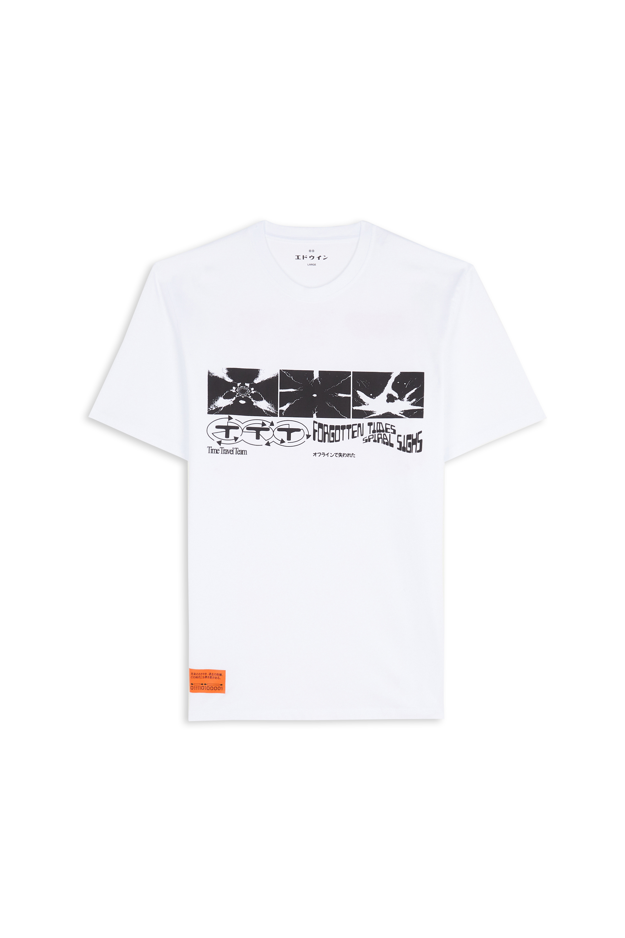 T-shirt ALWAYS LATE Blanc