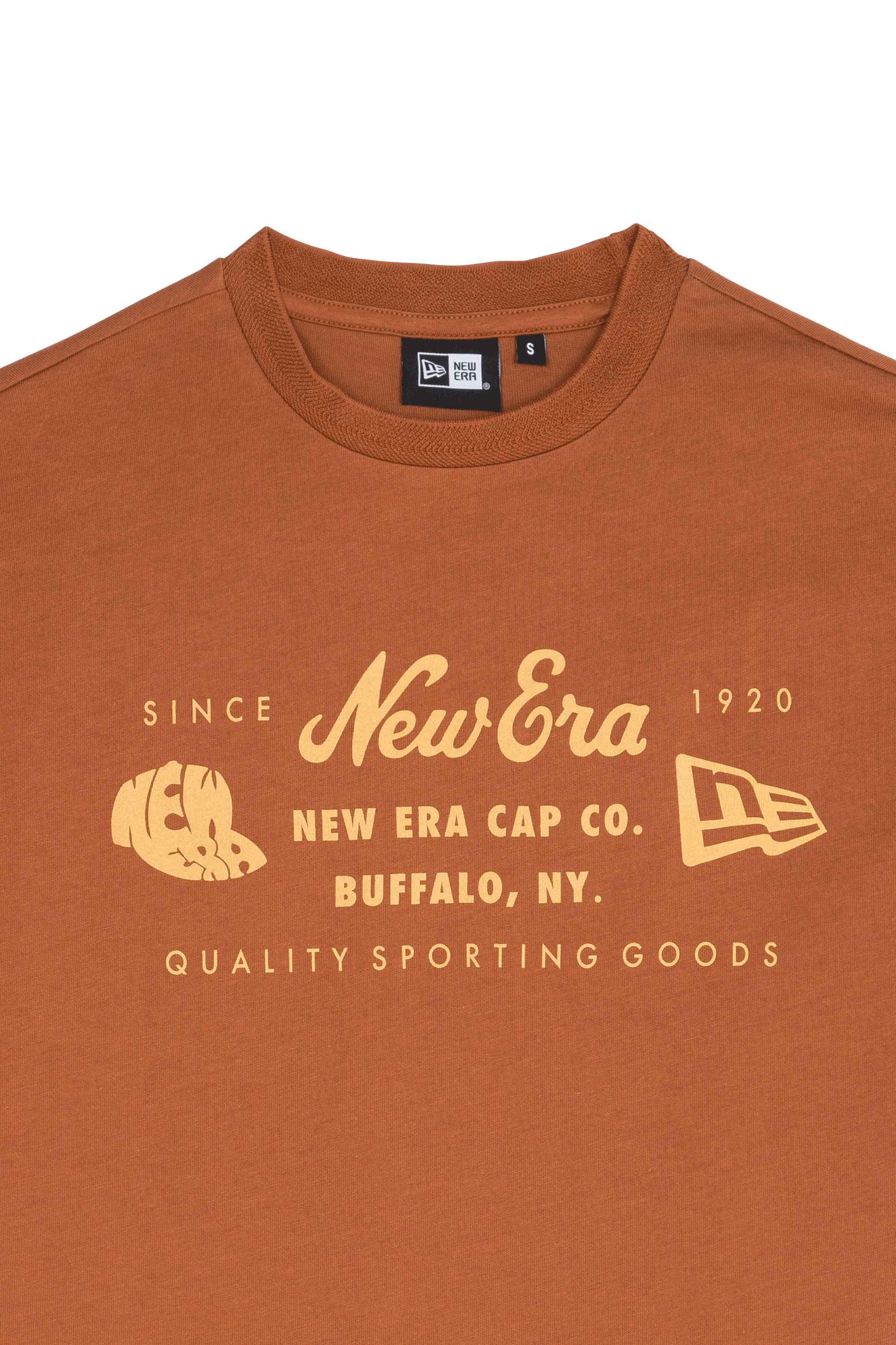 T-shirt NEW ERA Brown