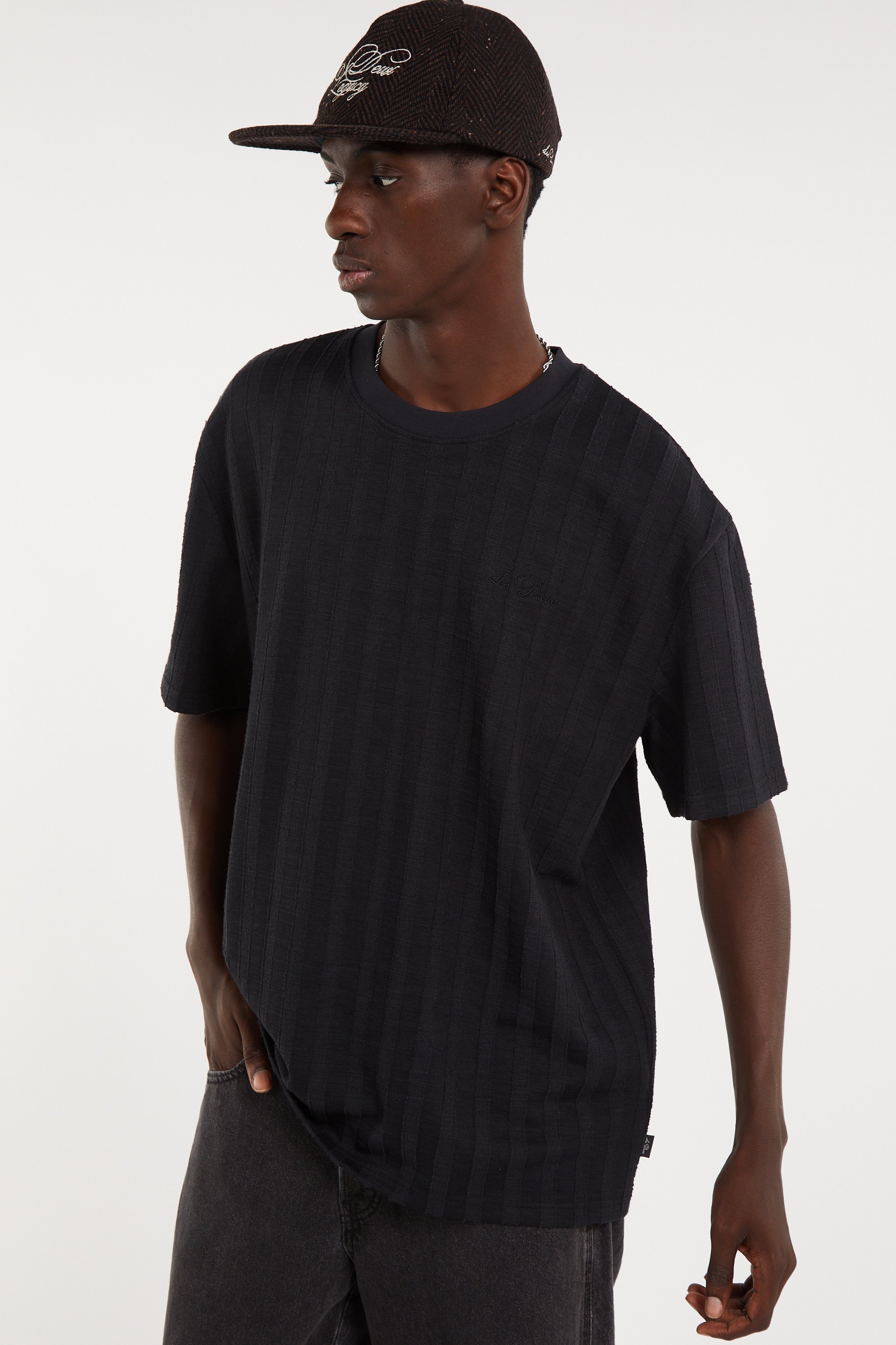T-shirt | Noir LES DEUX Homme