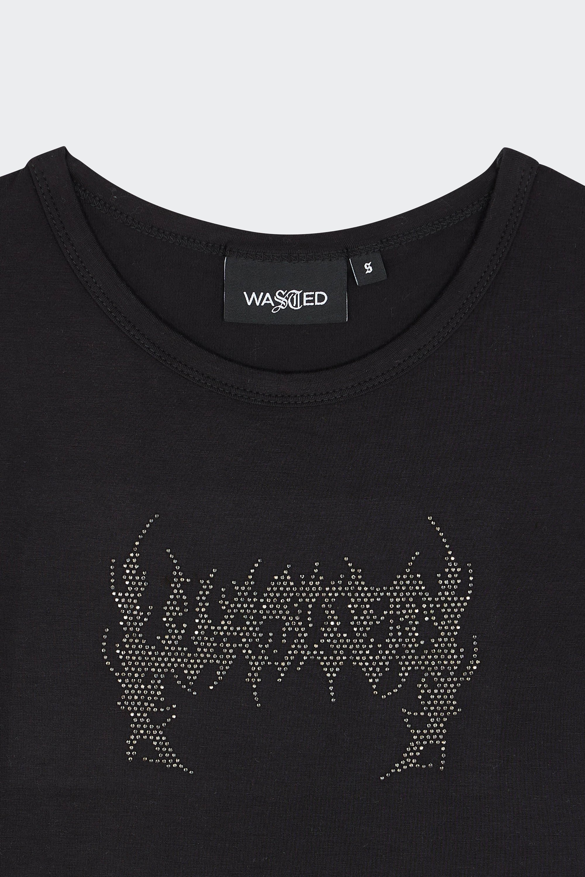 T-shirt | Black by WASTED T-shirt Black