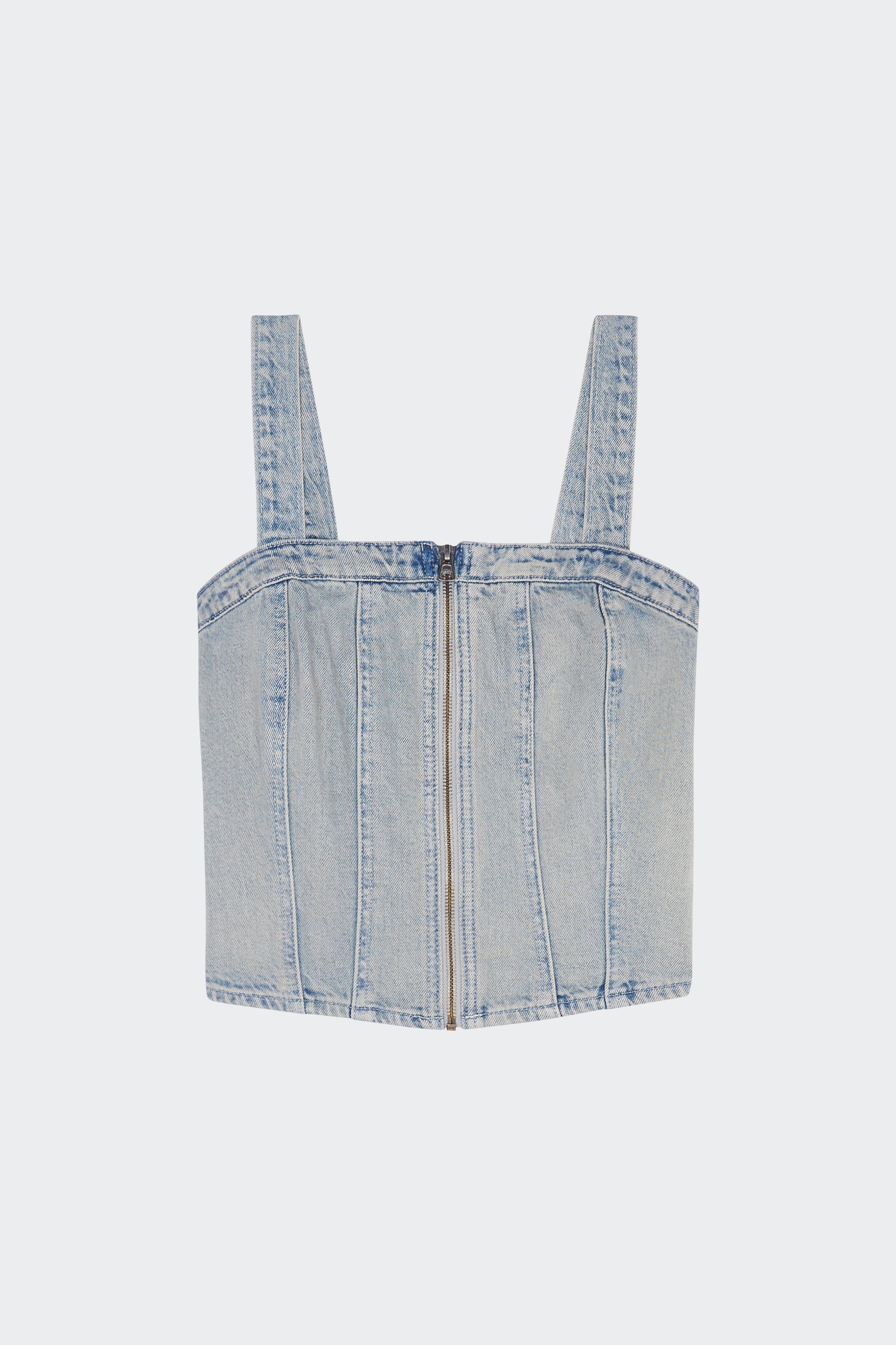 Strapless top | Blue by LEVI'S Strapless top Blue