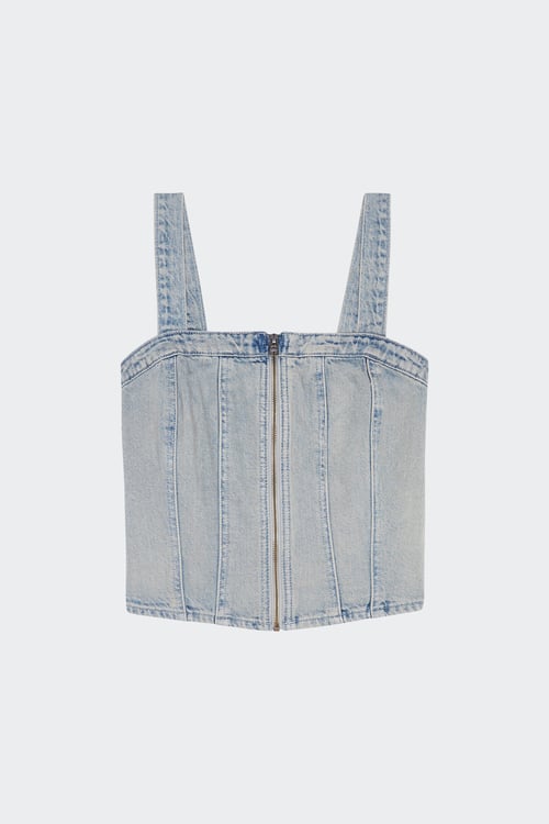 LEVI'S Haut bustier Bleu
