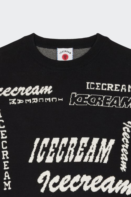 ICE CREAM Pull Noir