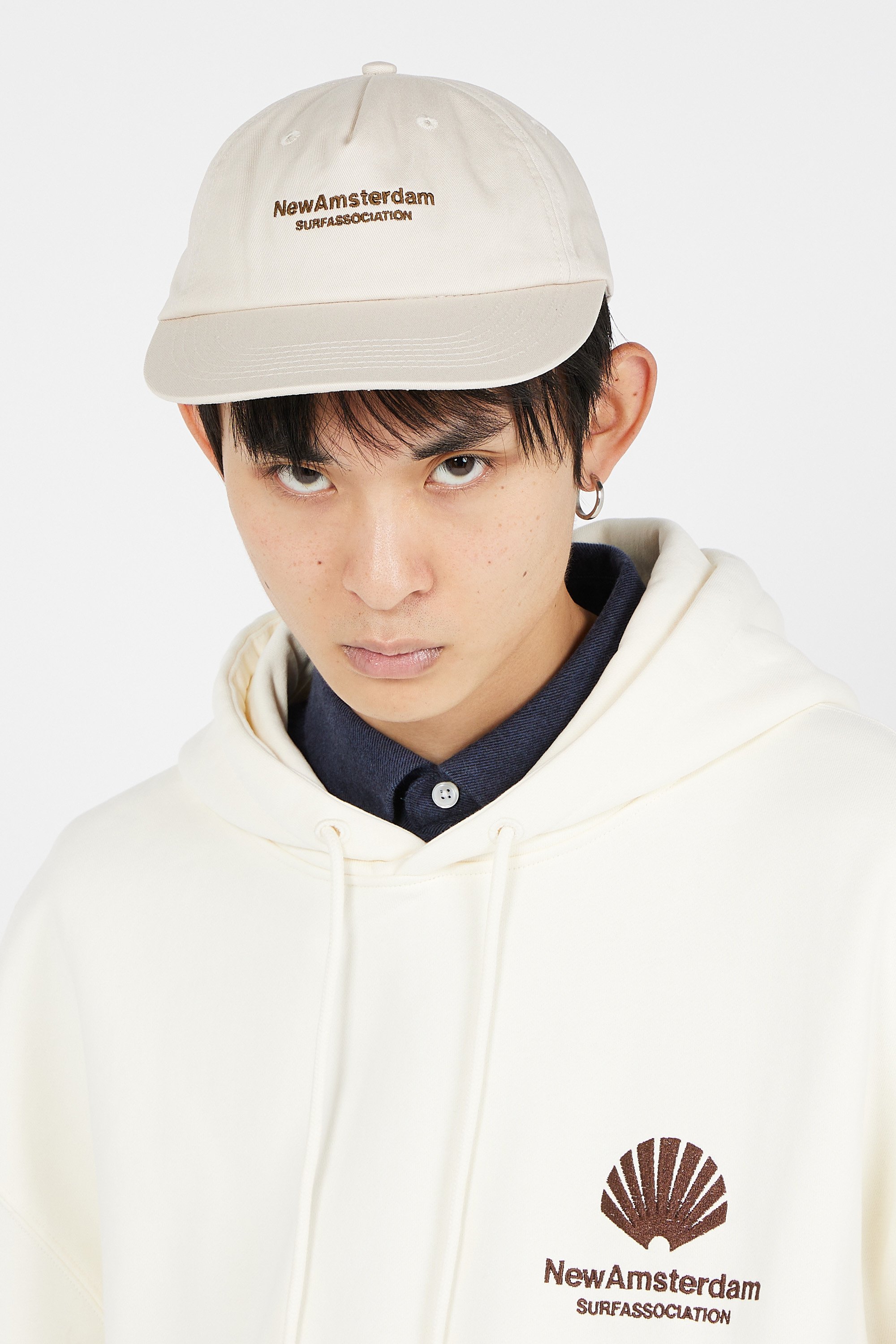 Casquette NEW AMSTERDAM SURF ASSOCIATION Beige