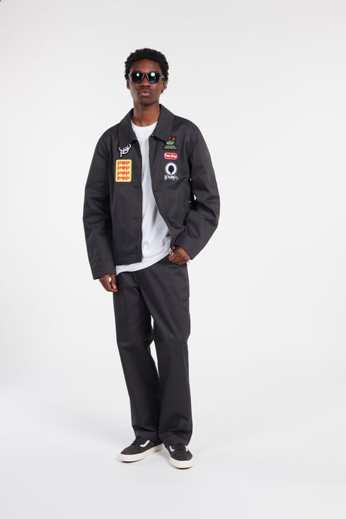 POP TRADING COMPANY Veste Noir