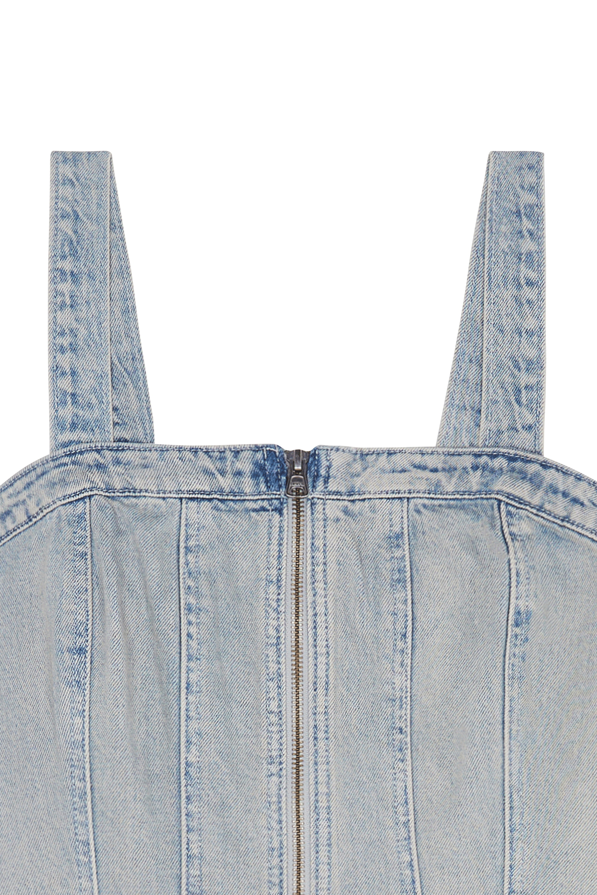 Haut bustier Bleu