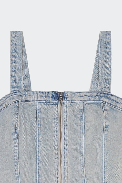 LEVI'S Haut bustier Bleu