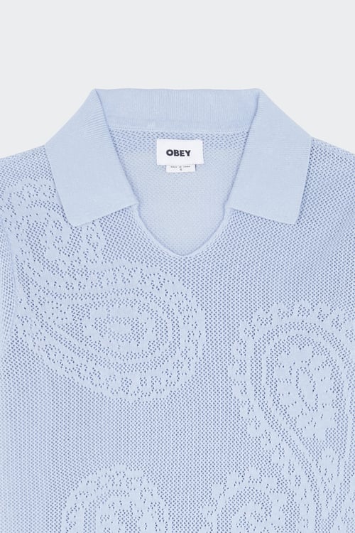 OBEY Top Bleu